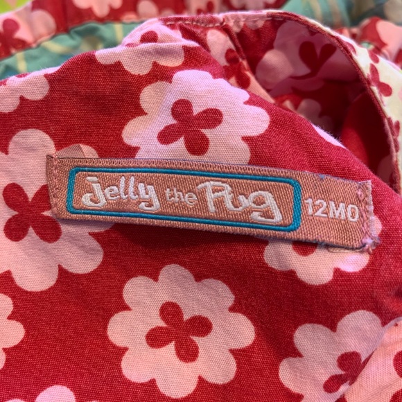 Jelly the Pug Sleeveless Ruffled Dress-size 12 mo. - Picture 2 of 6